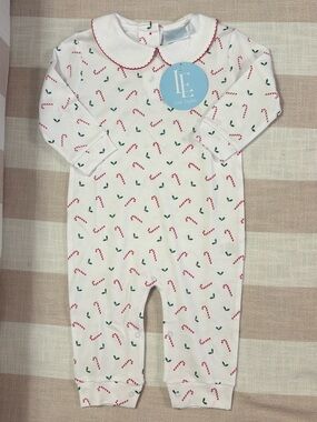 Little English Christmas Holiday Playsuit
